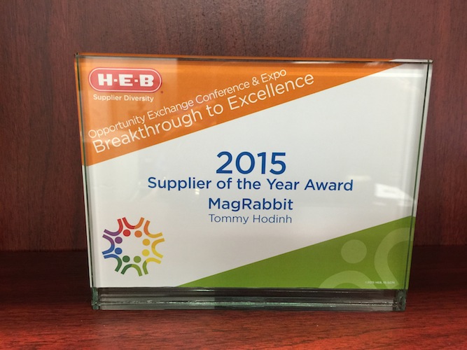 2015 Minority Supplier of the Year Award